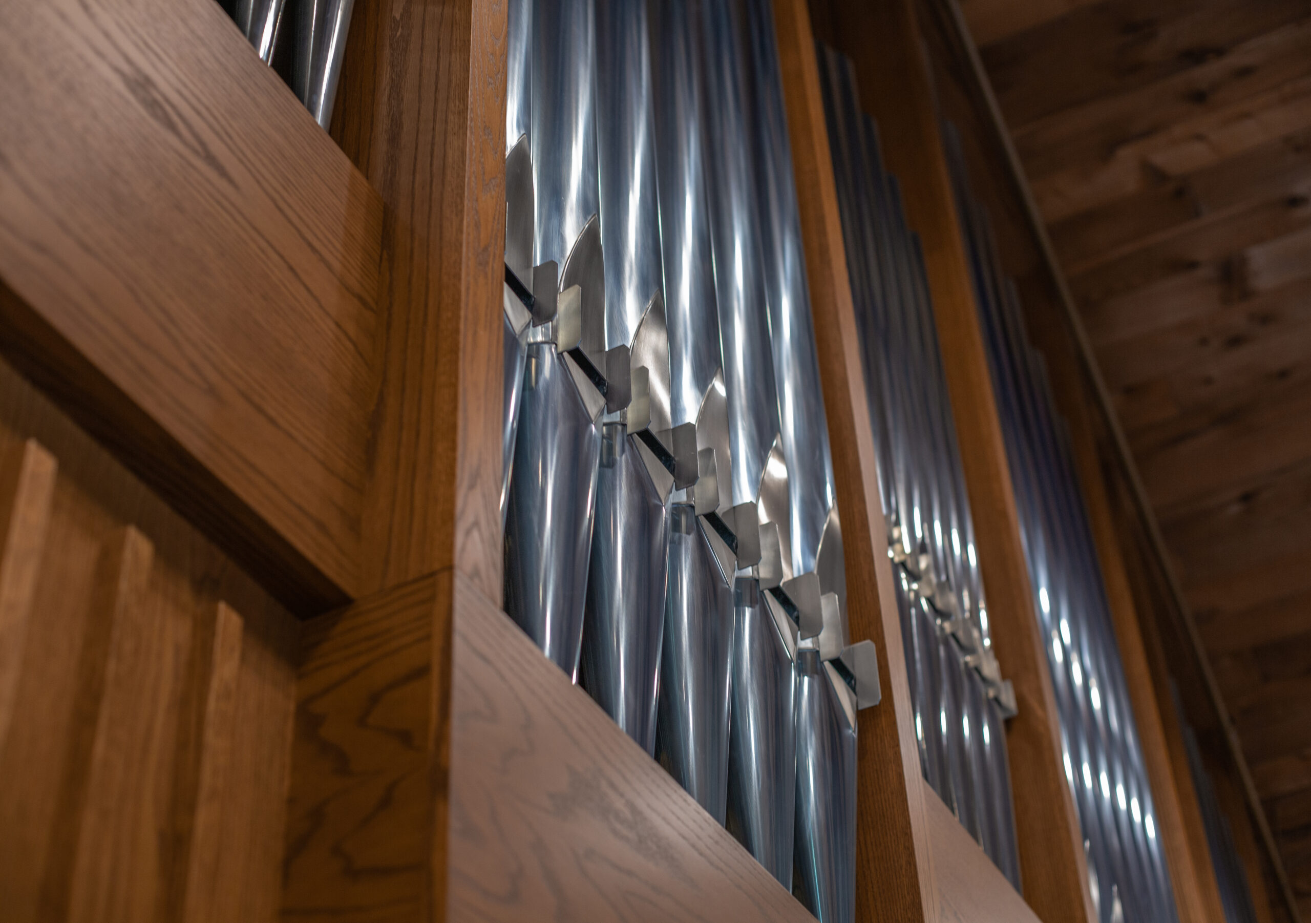 View of Sista Key Chapel's Organ Pipes