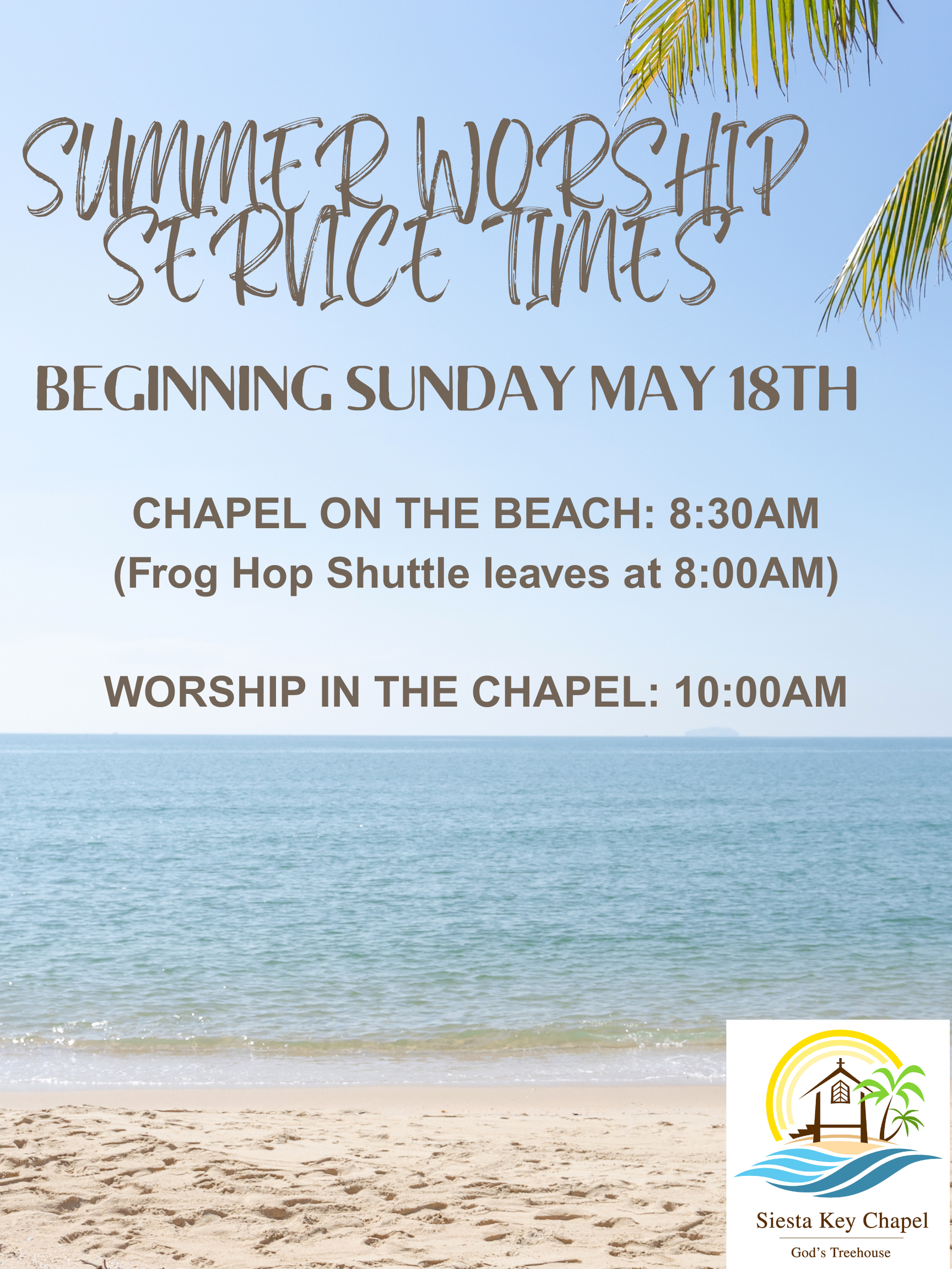 minimalist blue beach Welcome summer (Poster) (1)